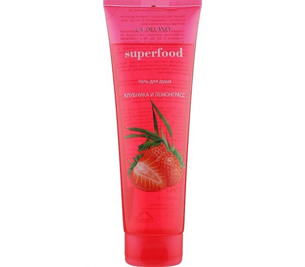 Shower gel "Strawberry and Lemongrass" (250 ml) (101018021)